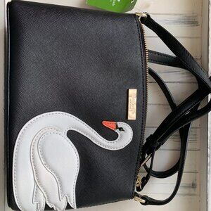 🦢 Kate Spade Swan Appliqué 'Millie' Crossbody Bag – Stylish & Playful! ✨